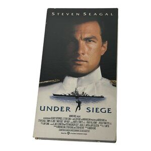 Under Siege VHS Video tape 1992 Steven Seagal, Tommy Lee Jones, Gary Busey, Used